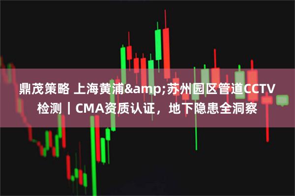 鼎茂策略 上海黄浦&苏州园区管道CCTV检测｜CMA资质认证，地下隐患全洞察